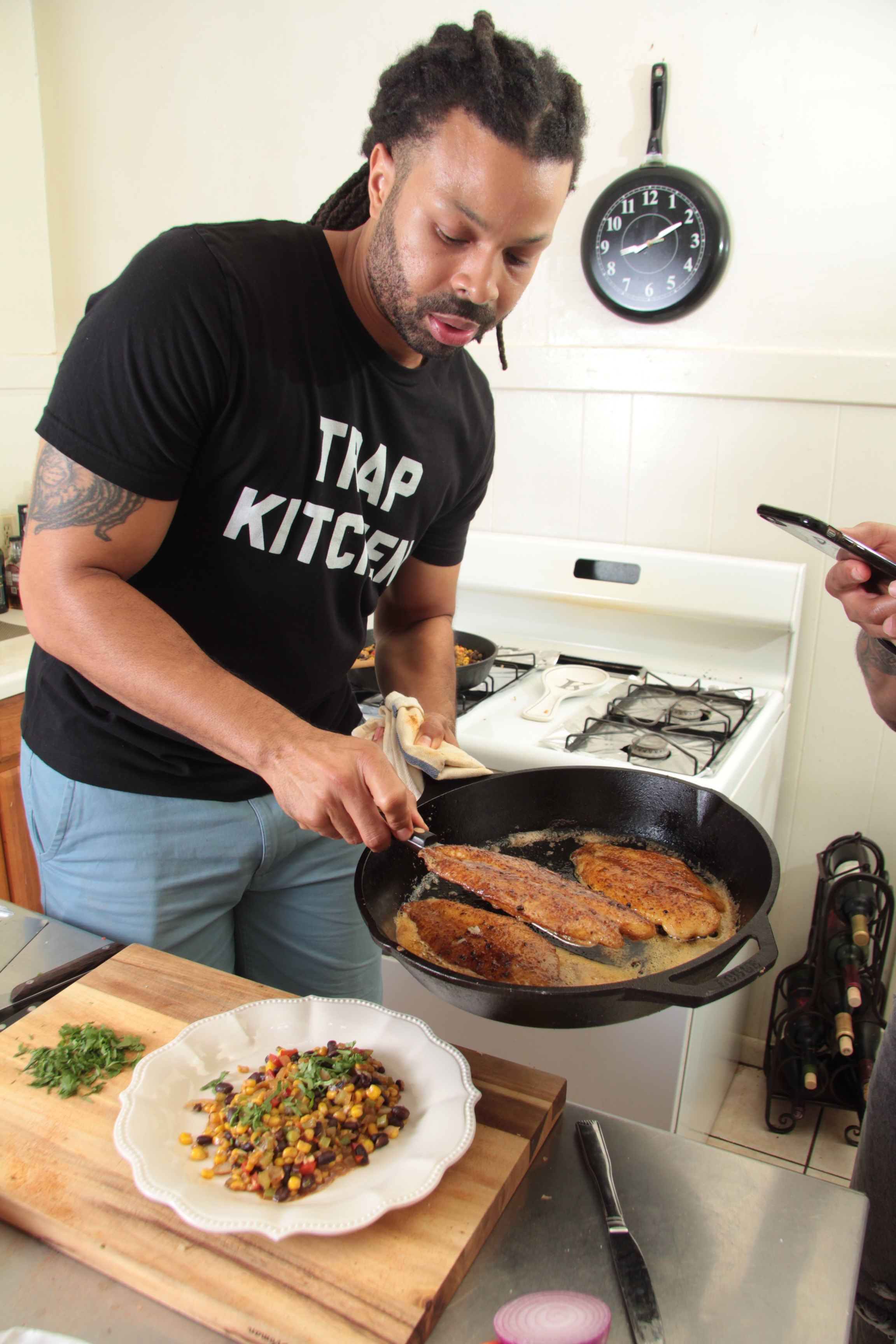 Chef Kenneth Temple: Cookin' It in the 'Trap'