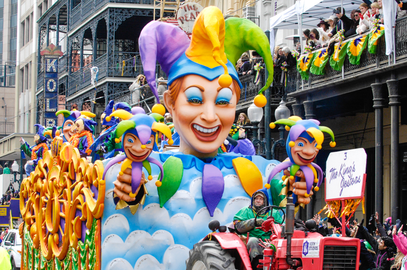 Experiencing Mardi Gras From A Float Rider's Perspective